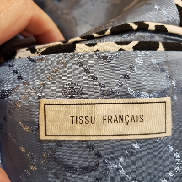 Zadig & Voltaire 🖤 Ivory & Black Heart Blazer - Size 36/US 6 - Picture 11 of 14